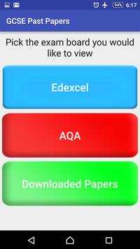 GCSE Past Papers screenshot 1