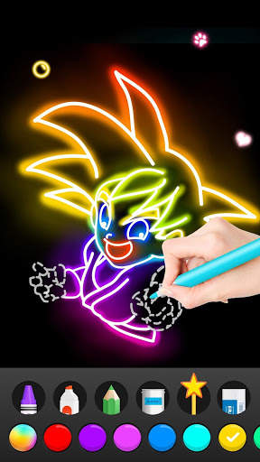 Draw Glow Comics screenshot 8