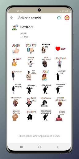 Azerbaijan Stickers screenshot 7