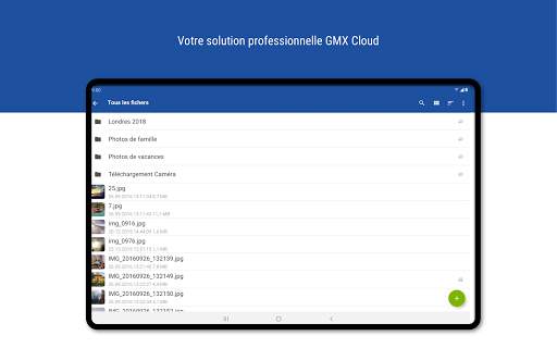 GMX Cloud screenshot 7