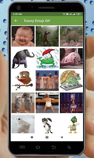 Funny Emoji Gif स्क्रीनशॉट 2