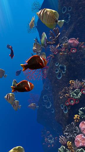 OCEAN AQUARIUM Live Wallpaper FREE screenshot 11