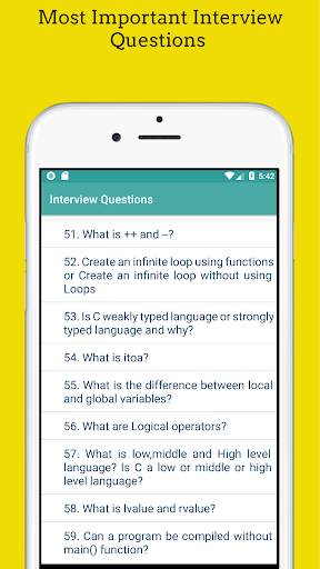 Learn C Programming,C Tutorial,C Interview,C MCQ 9 تصوير الشاشة