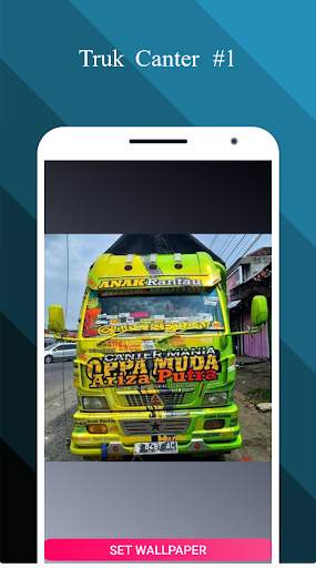 Wallpaper Truk Canter Mania screenshot 2