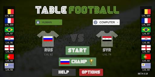 Настольный футбол - 211 стран - Football Arcade screenshot 2