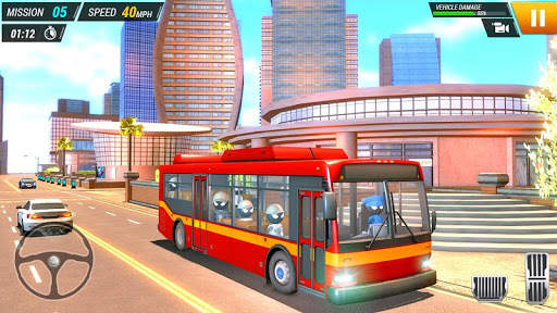Stickman - Bus Driving Simulator 2019 Free screenshot 6