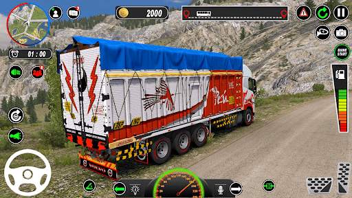 Indian Off-road Mountain Truck screenshot 2