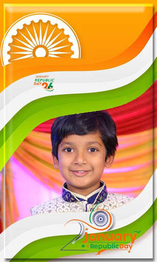 India Flag Theme Photo frames & Live Wallpaper 24 تصوير الشاشة