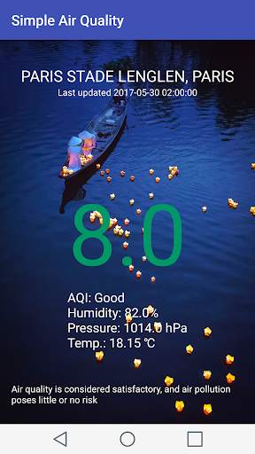 Simple Air Quality (AQI) screenshot 1