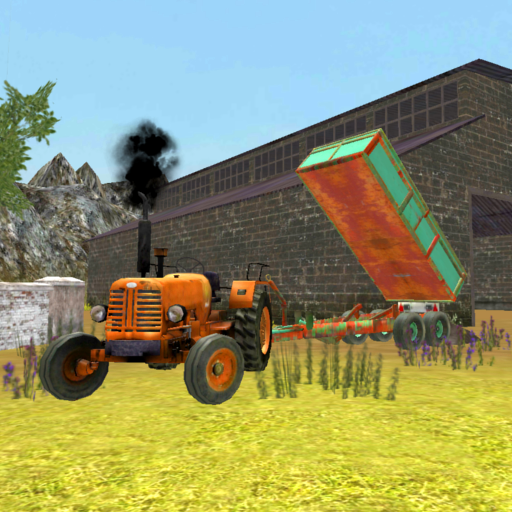 Classique Tracteur 3D: Sable Transport icon