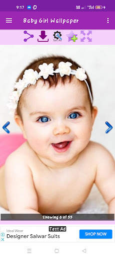 Baby Girl Wallpaper screenshot 3