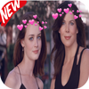heart crown sticker icon
