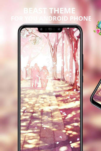 নোট 3 জন্য রোমান্স প্রেম দম্পতি থিম screenshot 1