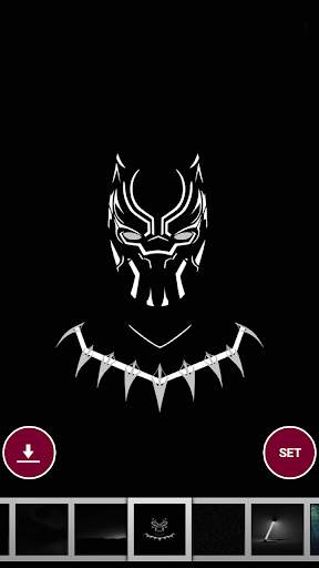 Black wallpaper screenshot 1