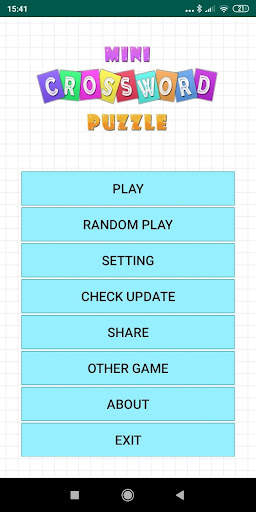 Crossword Puzzle स्क्रीनशॉट 5