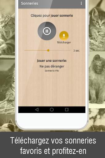 Sonneries de chats gratuites, sons chat qui miaule screenshot 3
