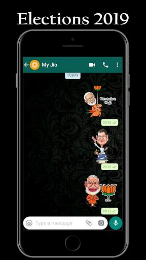Election 2019 Stickers for WhatsApp screenshot 1