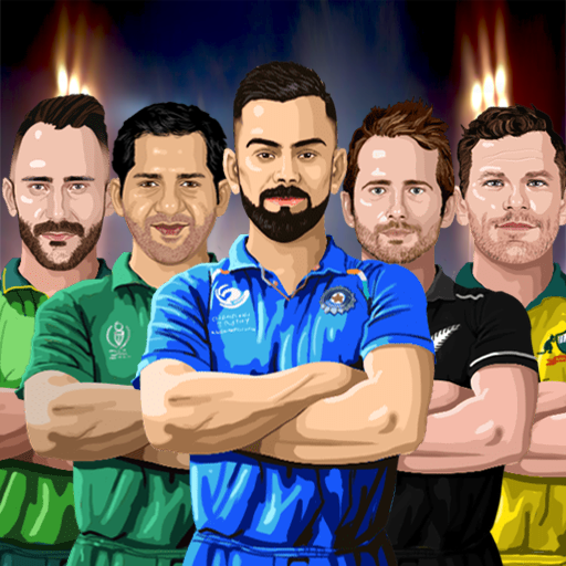 World Cup cricket championship icon