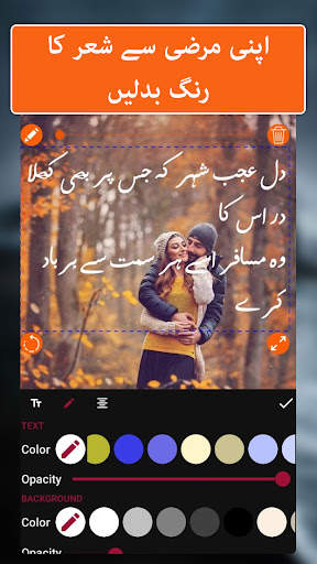 Urdu Shayari poetry on picture screenshot 4