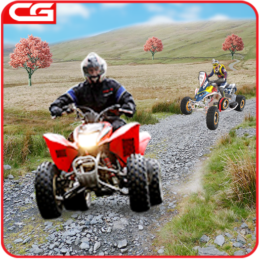 Quad Bike Stunt Racing 3D أيقونة