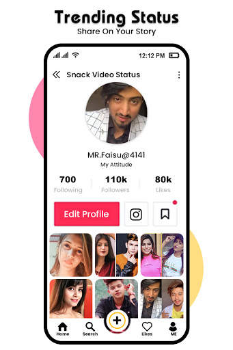 Snake Video Downloader : Short Video Maker screenshot 2