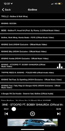 Rap Music - Tupac and Rap & Reggaeton screenshot 5