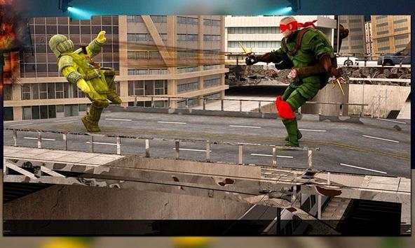 Ninja Hero vs Monster Car Transform Aliens Warship screenshot 8