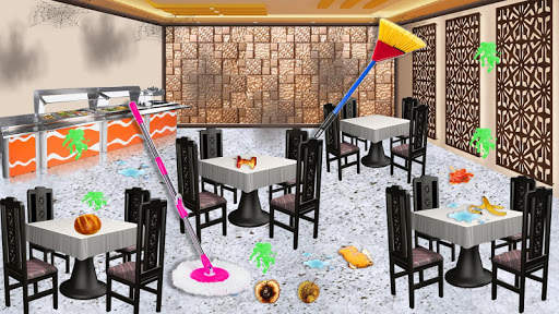 Hotel Cleaning & Decorating Game screenshot 1