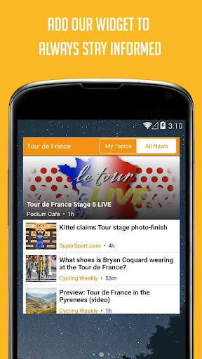 Unofficial TDF News screenshot 6