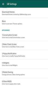 gbwhatsapp messenger app screenshot 1