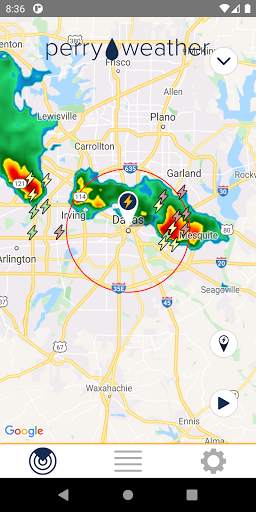 Perry Weather-Lightning Alerts screenshot 3