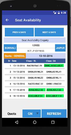 Indian Rail Train Info IRCTC screenshot 6