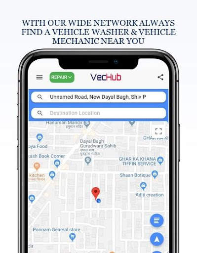 Vechub - Best Vehicle service & Repair App screenshot 2