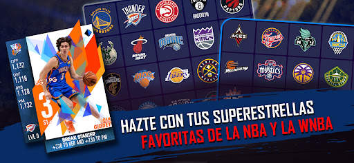 NBA SuperCard Colecc. cartas screenshot 1