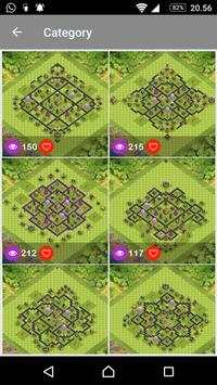 Peta Dasar COC Th8 screenshot 2