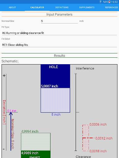 Fit Tolerance ANSI screenshot 9