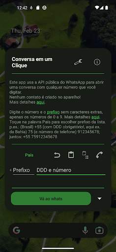 Conversa em um Clique screenshot 1