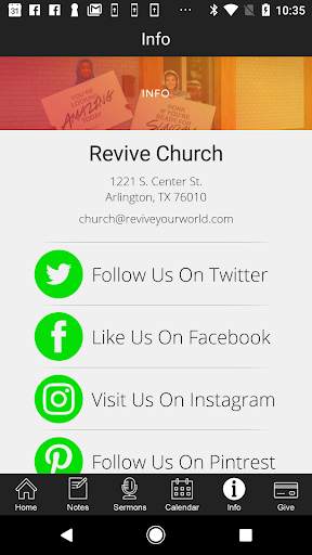 Revive Church App screenshot 4
