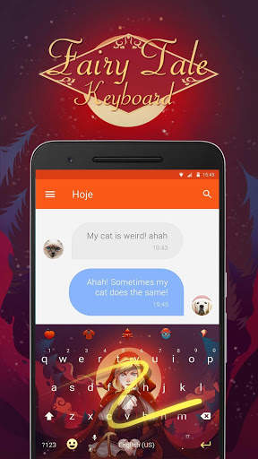 Fairy Tale Keyboard Theme screenshot 4