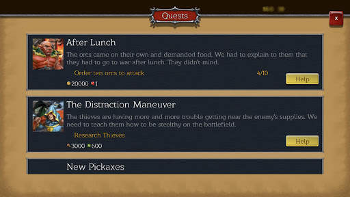 Lands of War: magic empire games,clan RPG strategy screenshot 8