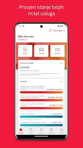 Moj m:tel screenshot 1
