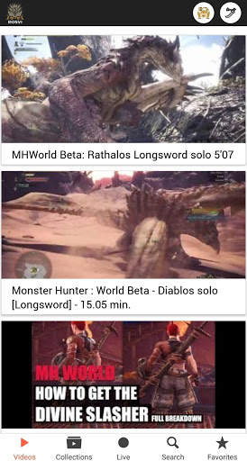 MonVi - Monster Hunter World Videos 4 تصوير الشاشة