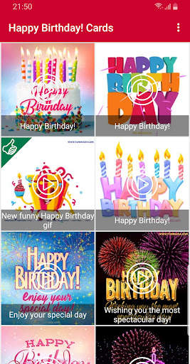 Happy birthday cards & GIF screenshot 3