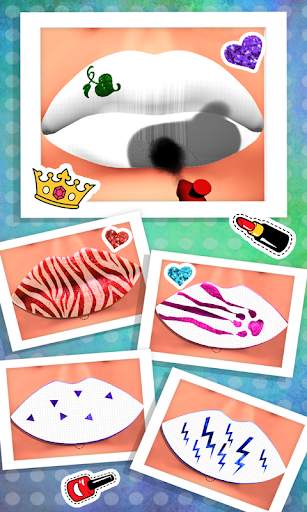 Lip Art 3D ASMR Satisfying Lipstick Makeover Game screenshot 3