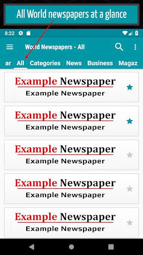 World Newspapers - World News screenshot 1