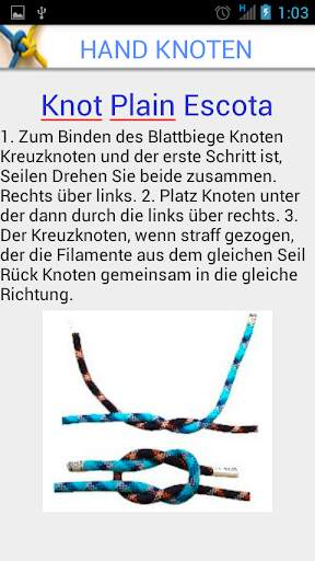 Knoten und Stiche screenshot 4