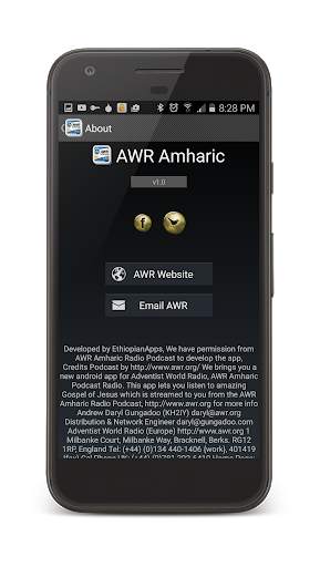 AWR Amharic Radio screenshot 3