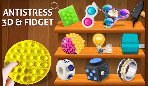 Anti stress fidgets 3D cubes - calming games screenshot 9