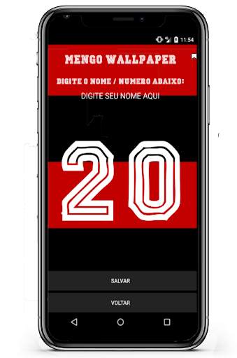 Camisa Flamengo Wallpaper screenshot 5