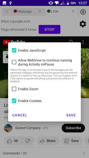 Browser tab auto refresh 2023 screenshot 5